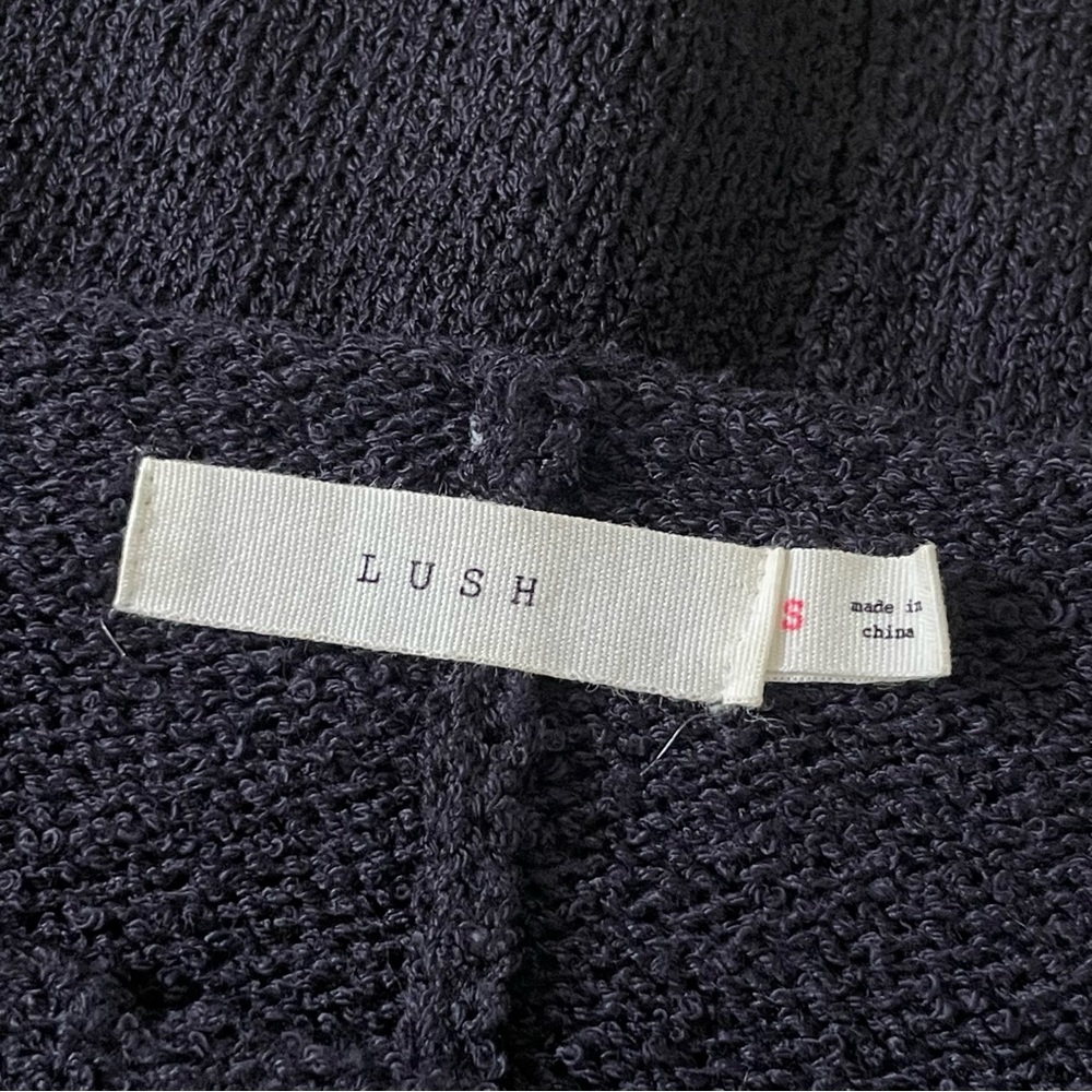 Lush crop sweater navy - Picture 3 of 5